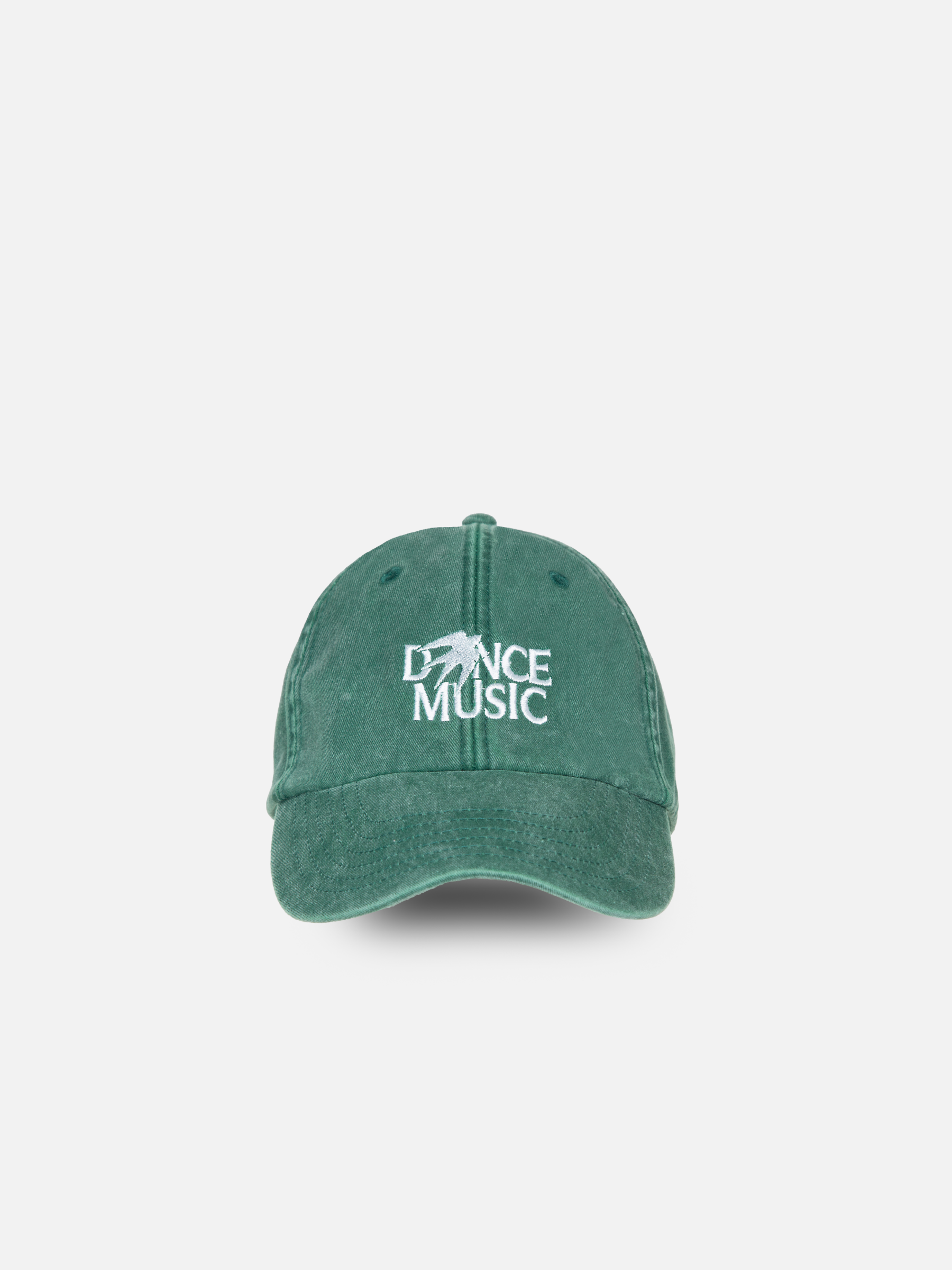 WASHED GREEN DANCE MUSIC CAP