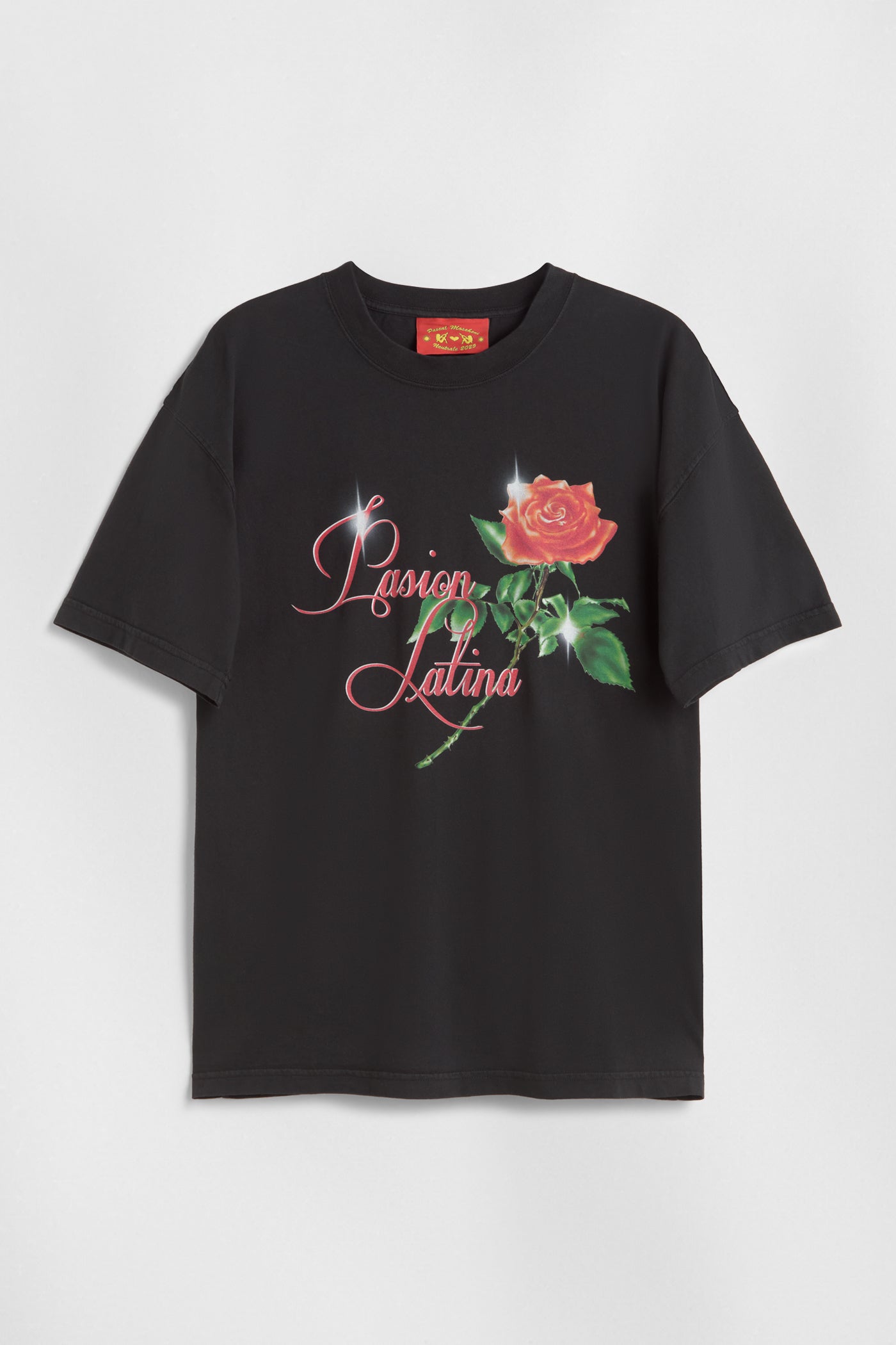 Pasion Latina Black T-Shirt