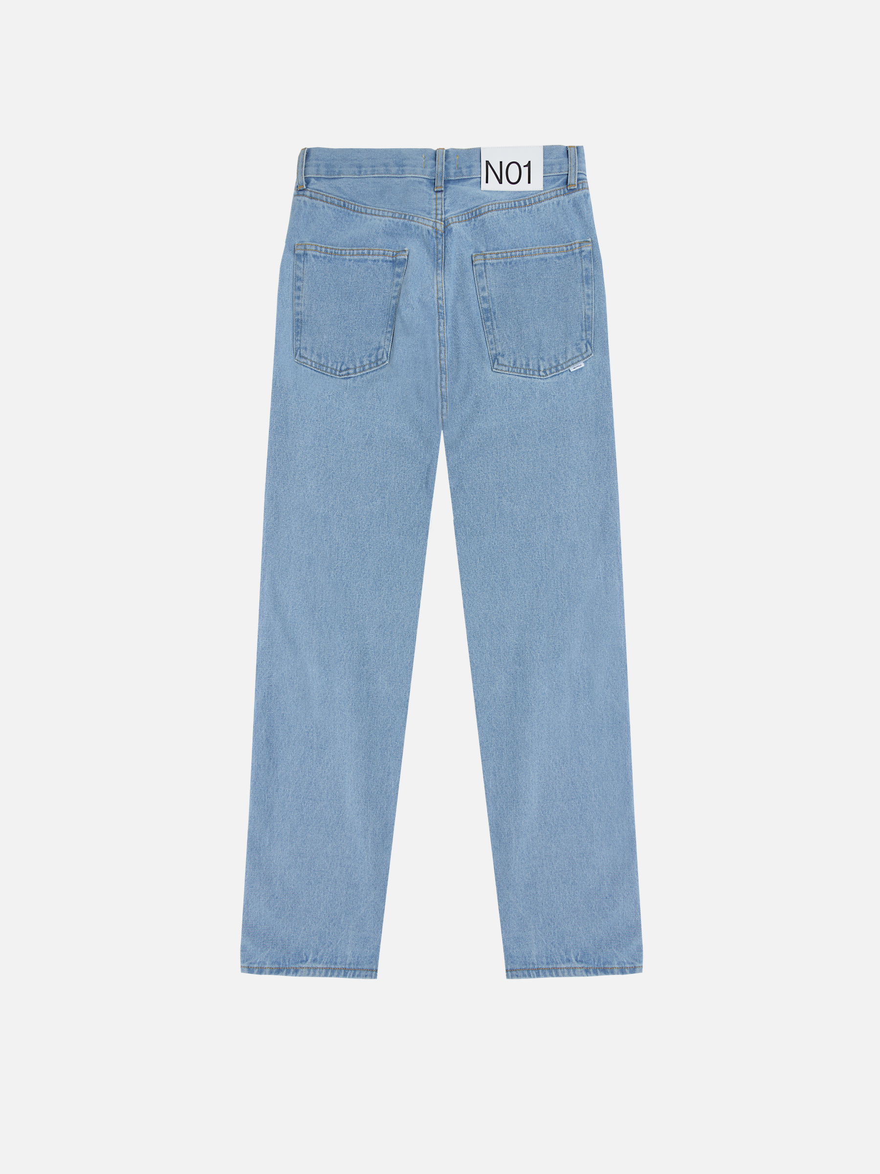 WASHED BLUE JEANS N01
