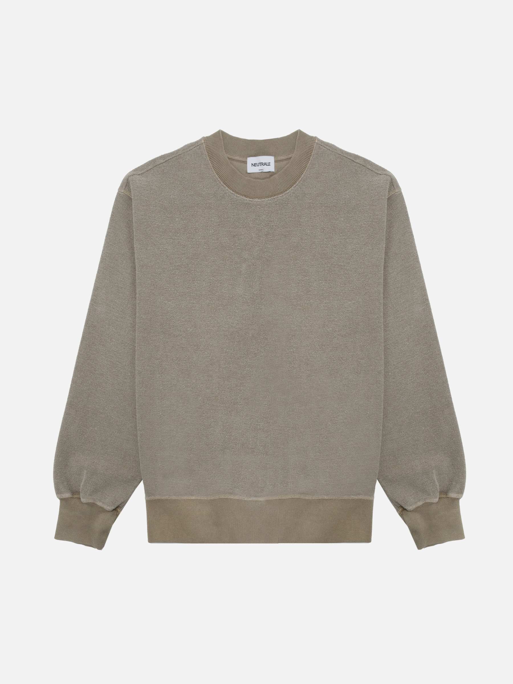 BROWN REVERSE CREWNECK