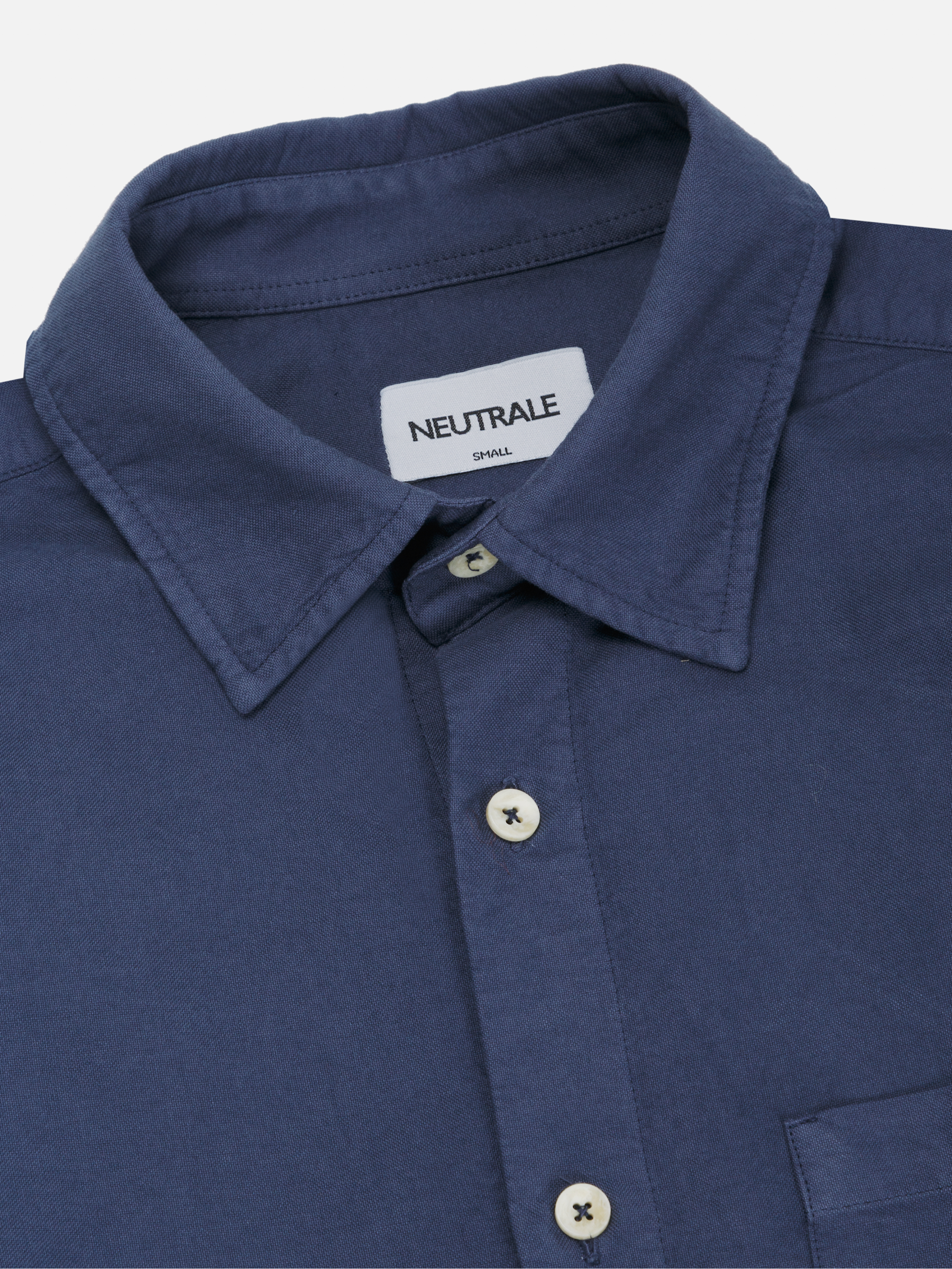 FRENCH NAVY OXFORD SHIRT